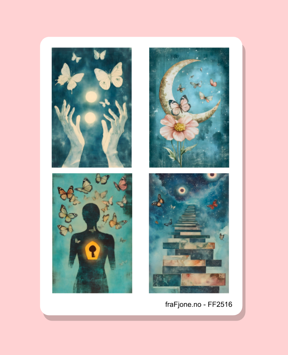 BlueArt Klisterark - 4 klister, matt/glossy - FF2516