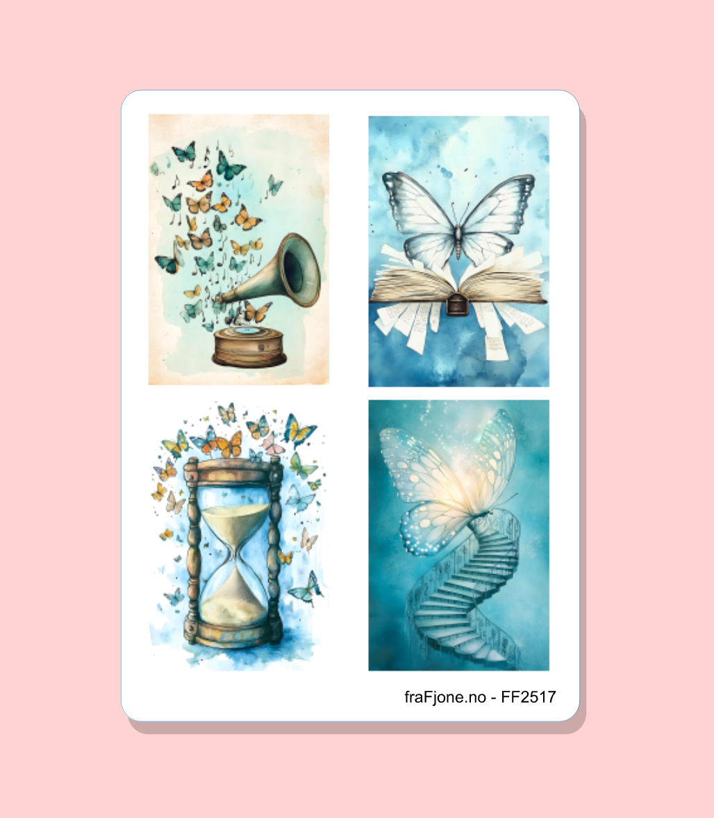 BlueArt Klisterark - 4 klister, matt/glossy - FF2517