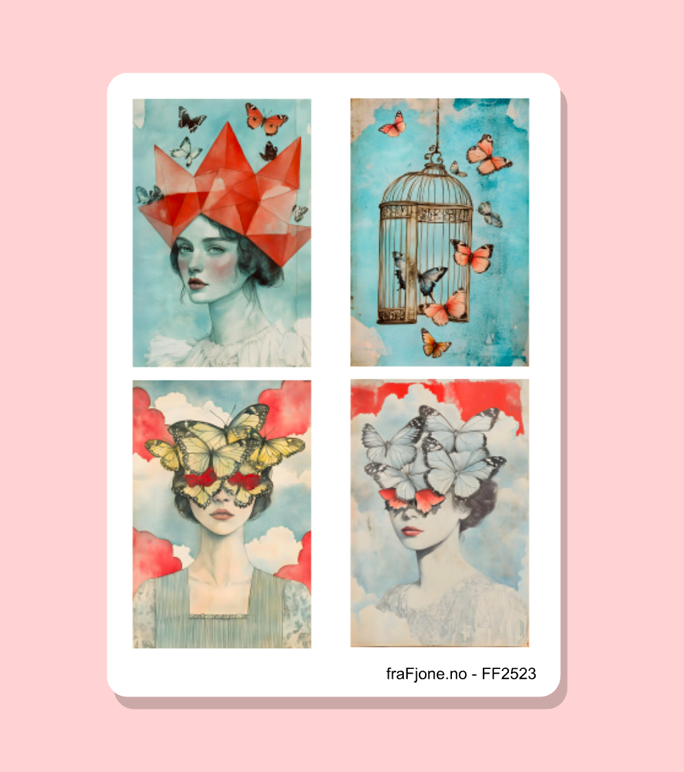 BlueArt Klisterark - 4 klister, matt/glossy - FF2523