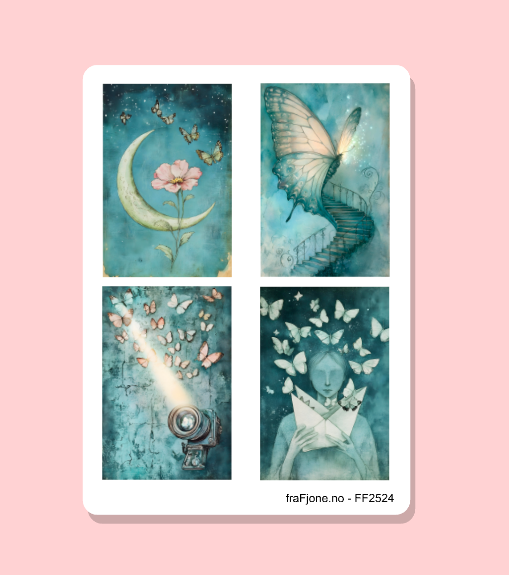 BlueArt Klisterark - 4 klister, matt/glossy - FF2524