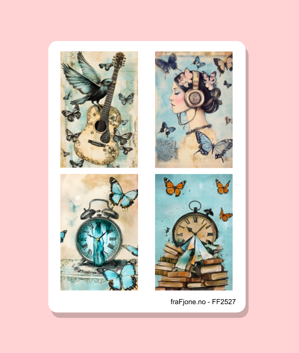 BlueArt Klisterark - 4 klister, matt/glossy - FF2527