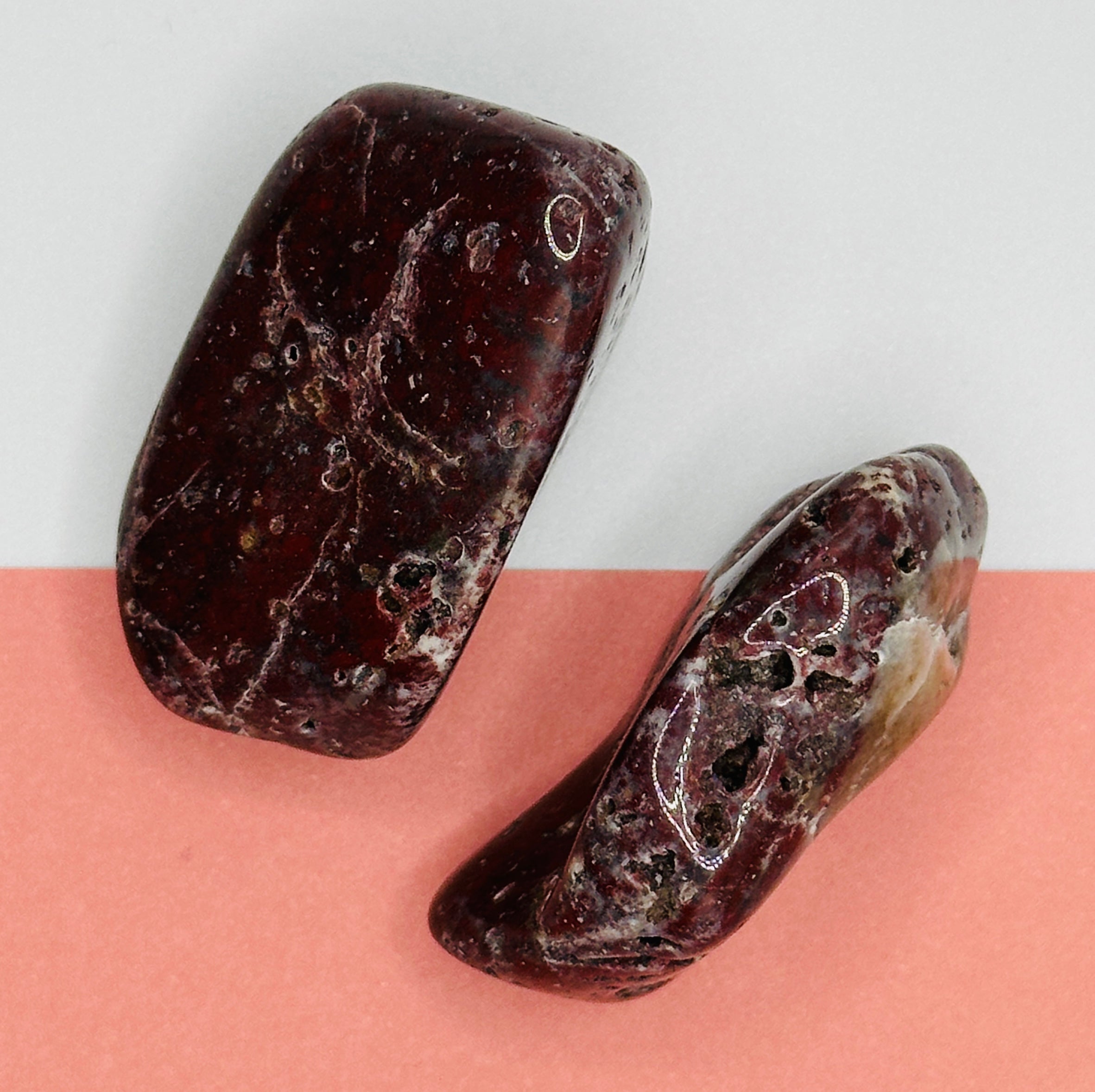 JASPIS TROMLET - "forene tanker og handling, reduserer stress, fokus"