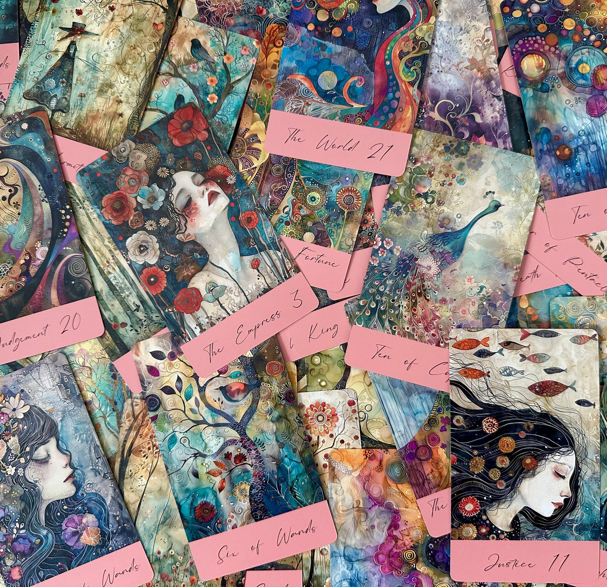 Divine Color Tarot - 78 Tarotkort i boks