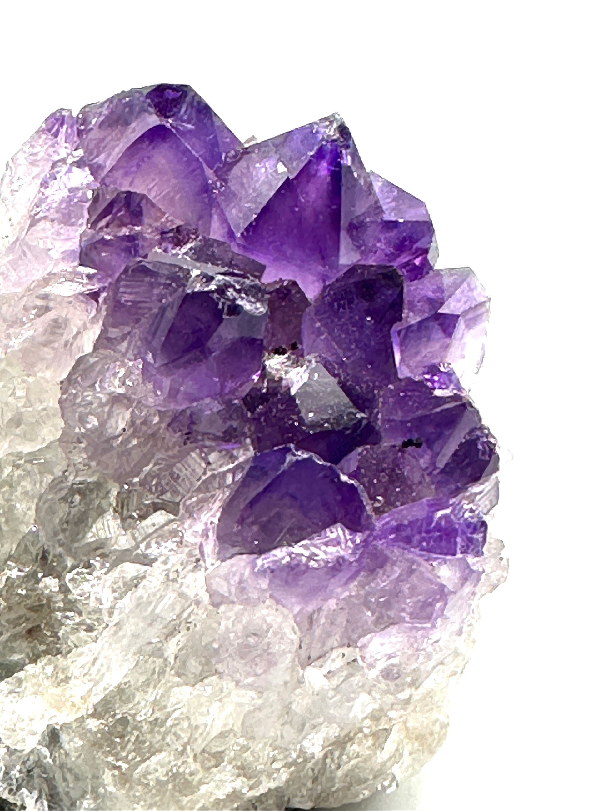 AMETYST KRYSTALLER, Str: 170 gr - 5x5x4 cm