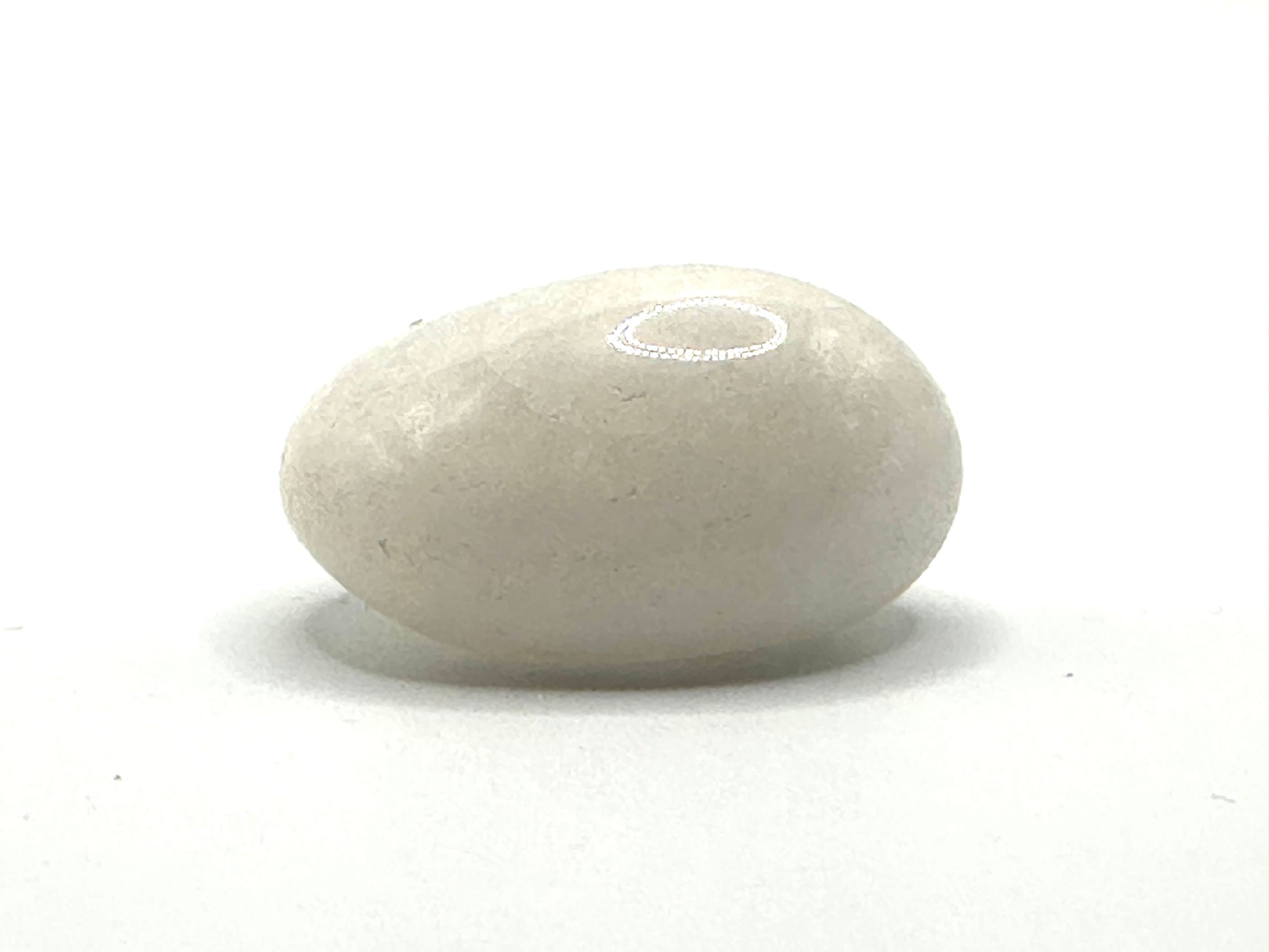 MELKEKVARTS (SNØ) TROMLET, Str: 20 gr - 3,5 cm