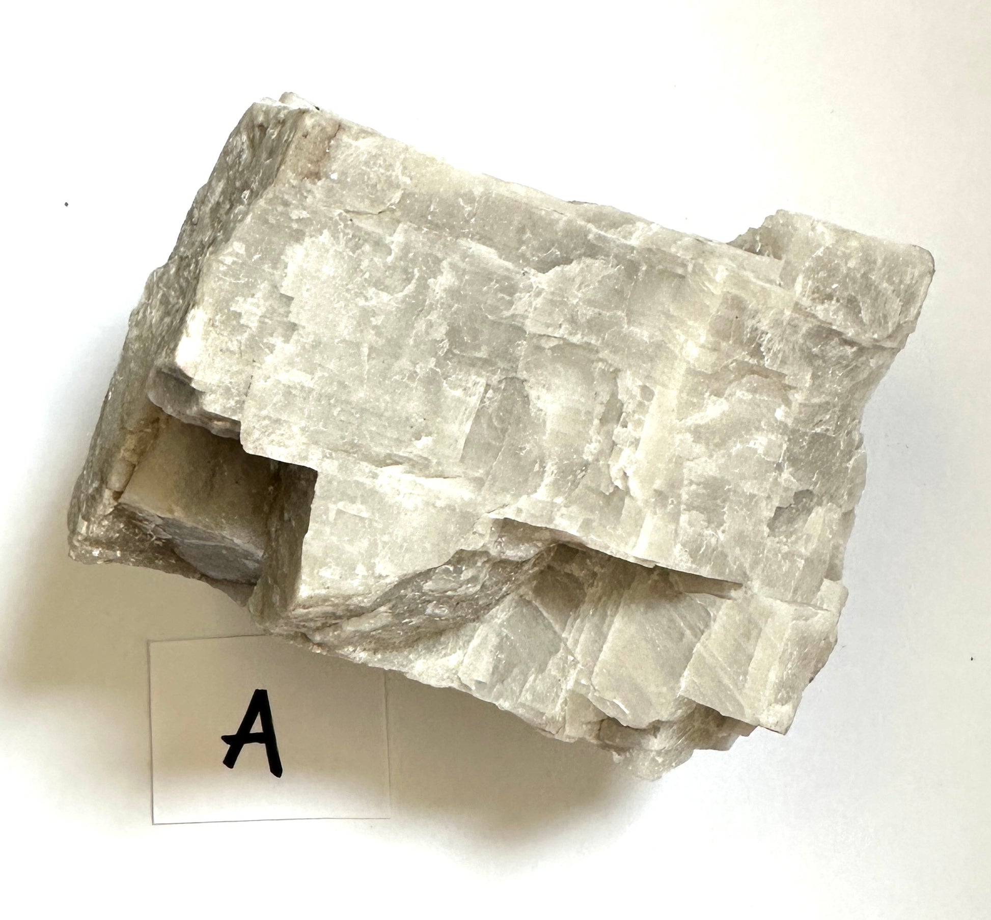 KALKSPAT RÅSTEIN 140 gr + 220 gr (fra Modum i Buskerud)