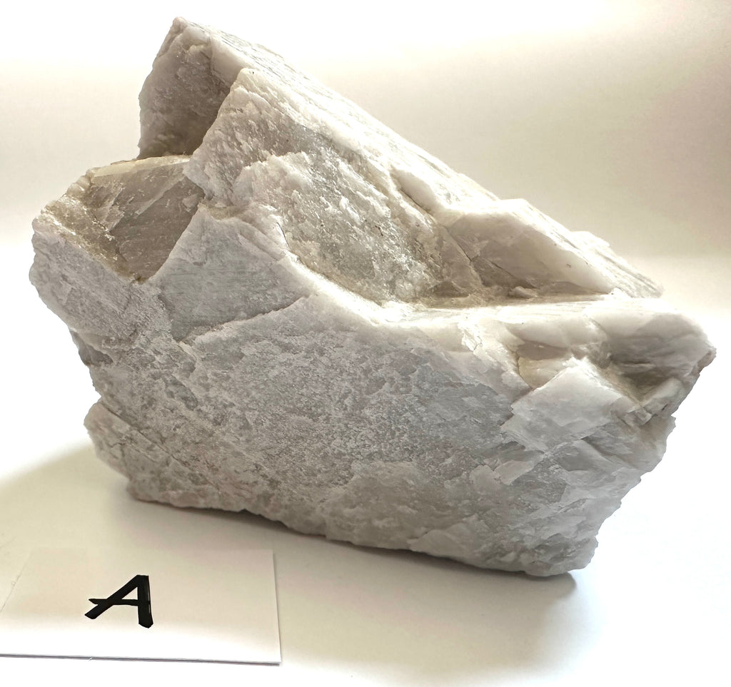 KALKSPAT RÅSTEIN 140 gr + 220 gr (fra Modum i Buskerud)