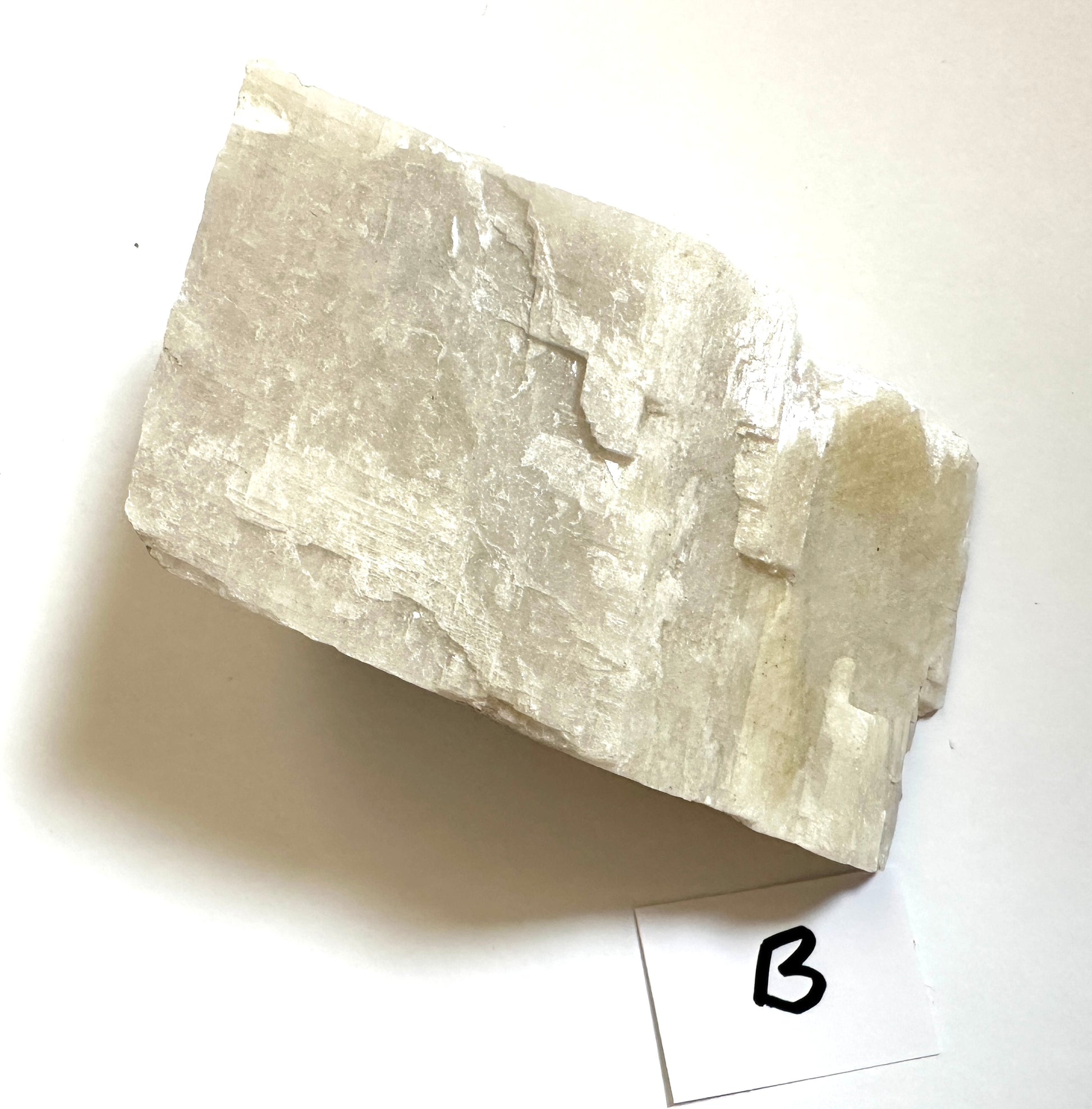 KALKSPAT RÅSTEIN 140 gr + 220 gr (fra Modum i Buskerud)