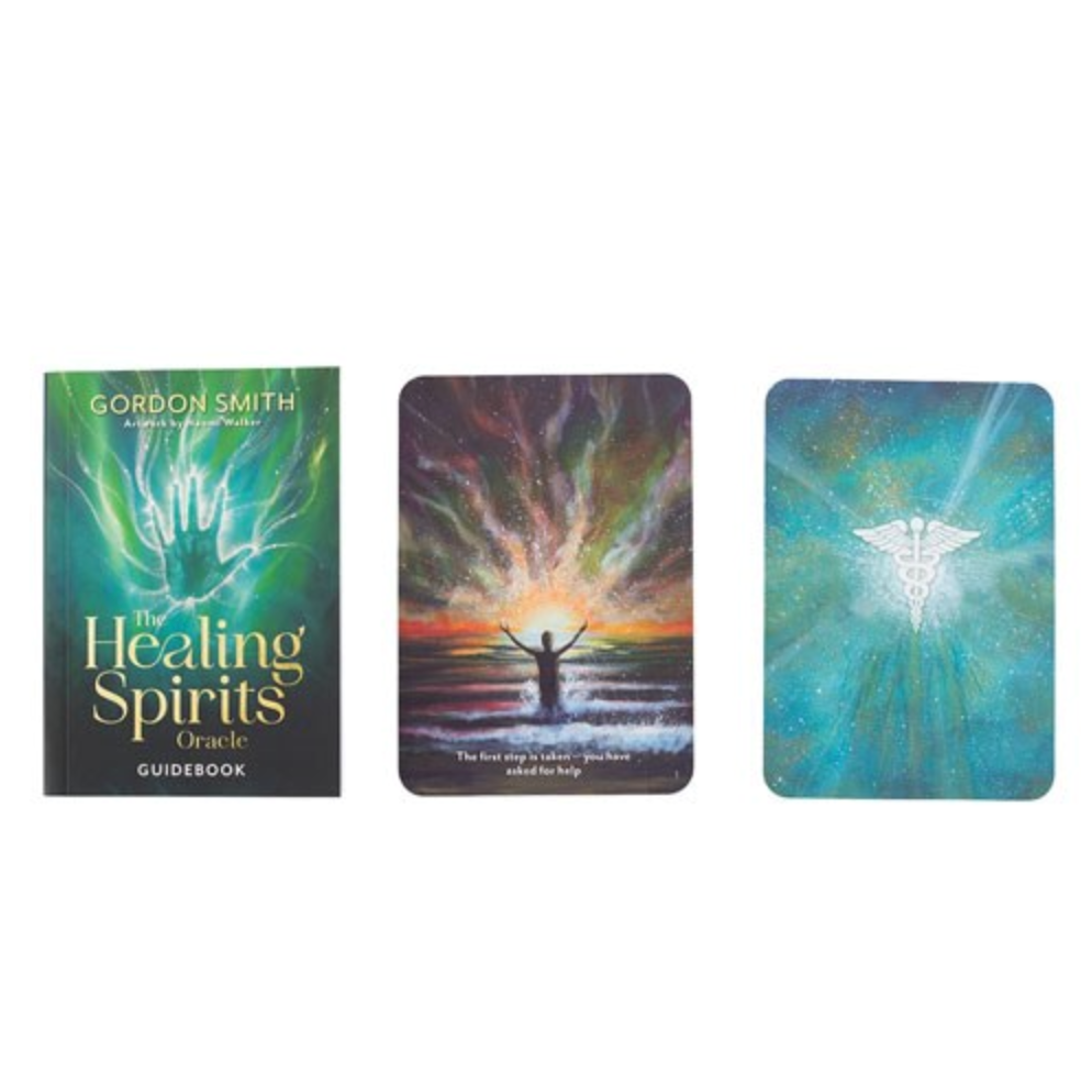 The Healing Spirits Oracle - 48 kort + guidebok - Naomi Walker