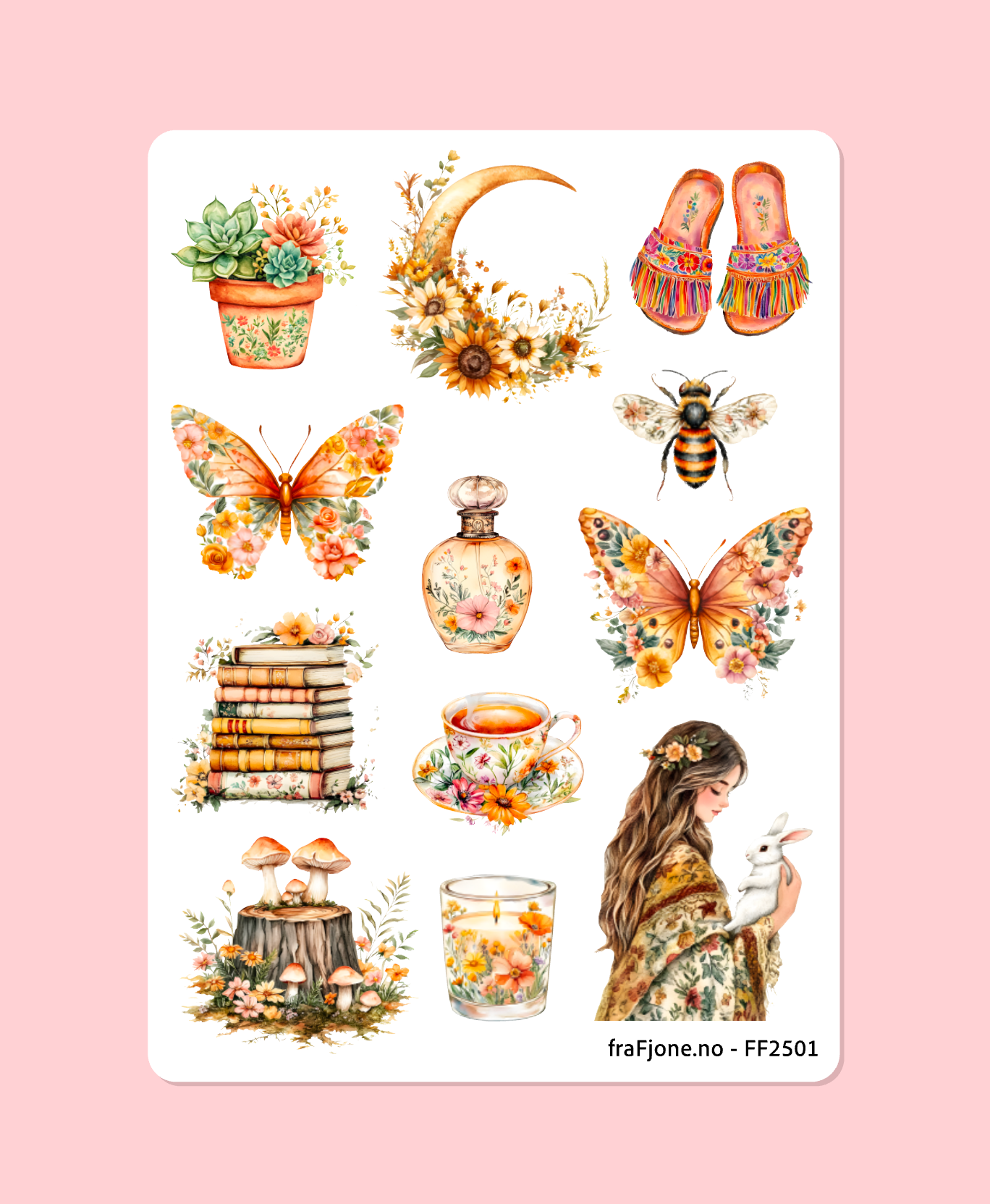 KLISTERMERKEARK - BOHO - FF2501