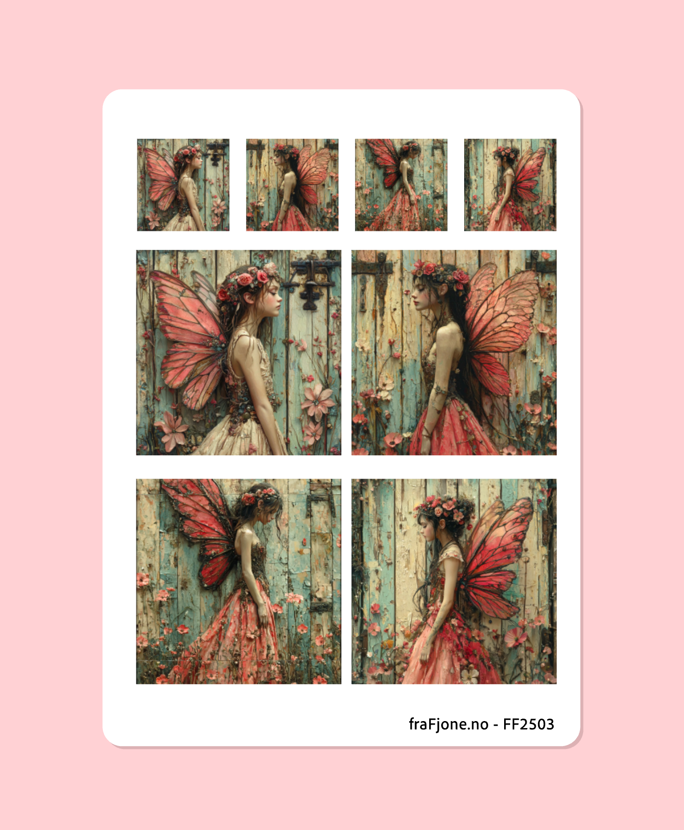 KLISTERMERKEARK - FAIRY - FF2503