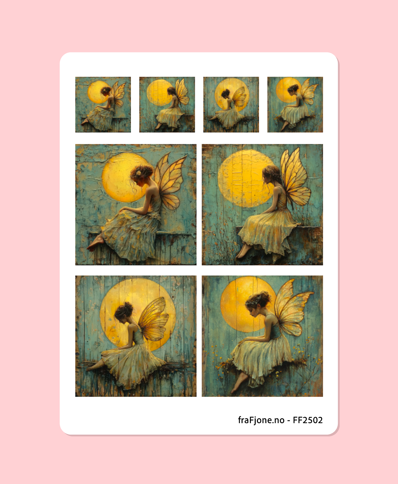 KLISTERMERKEARK - FAIRY - FF2502