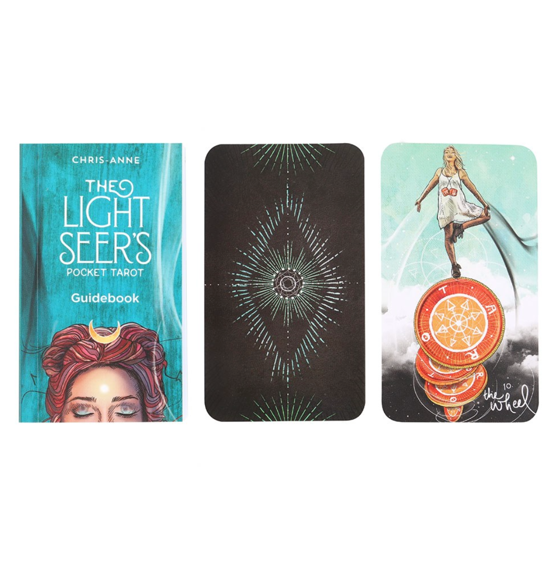 The Light Seer's Pocket Tarot - 78 kort - Chris-Anne