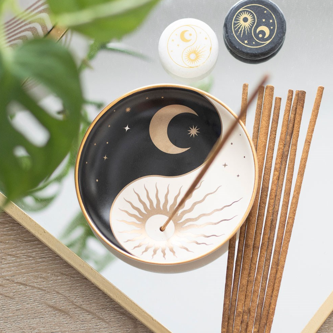 Røkelsesholder – Celestial Yin & Yang