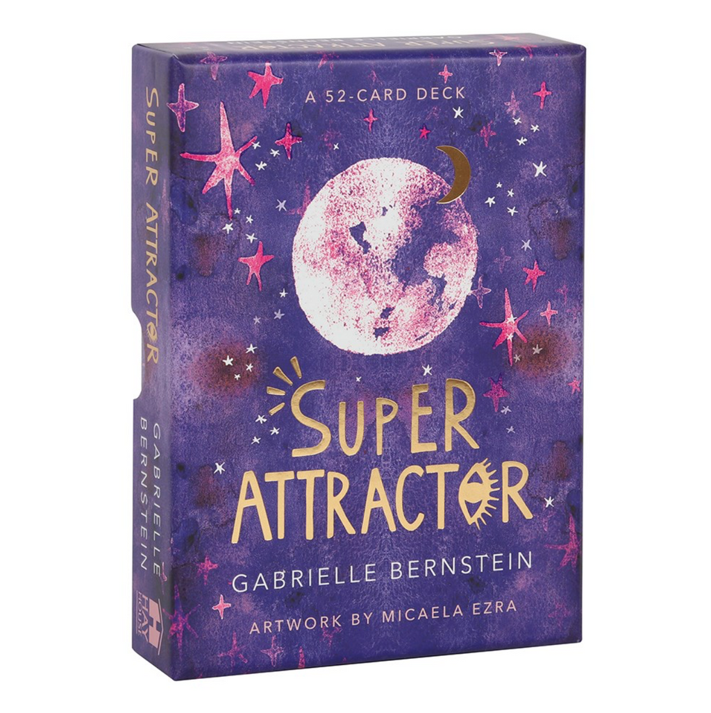SUPER ATTRACTOR oracle cards - 52 kort + guidebok