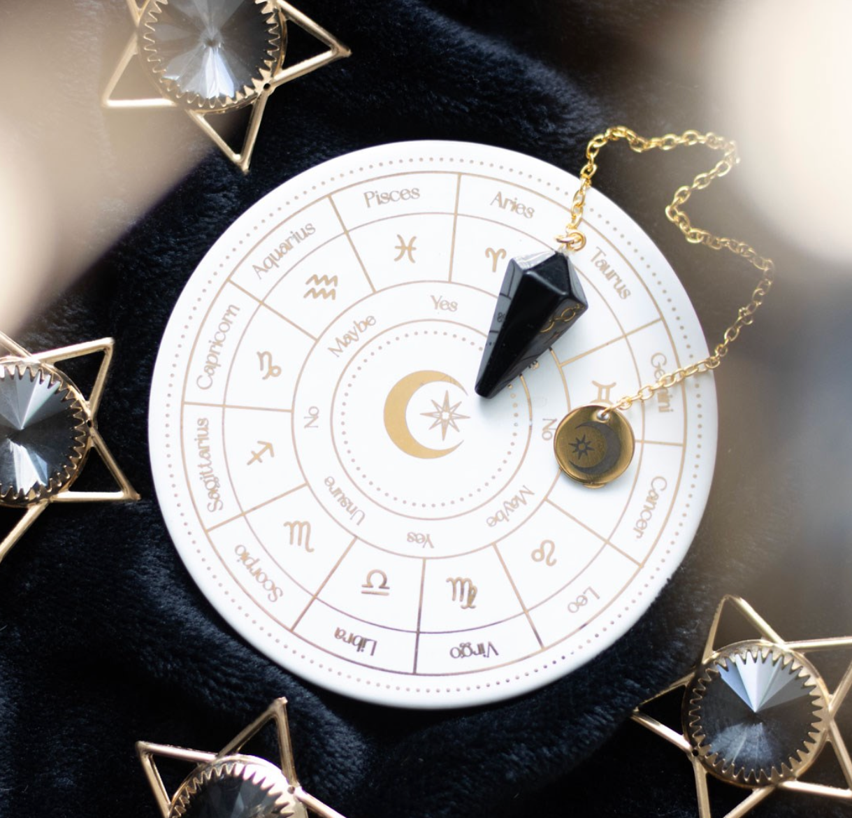 Astrology Wheel Pendulum Divination Kit