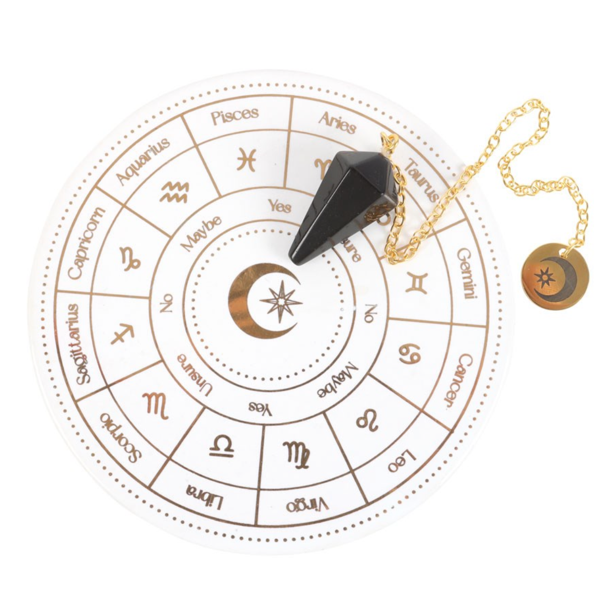 Astrology Wheel Pendulum Divination Kit