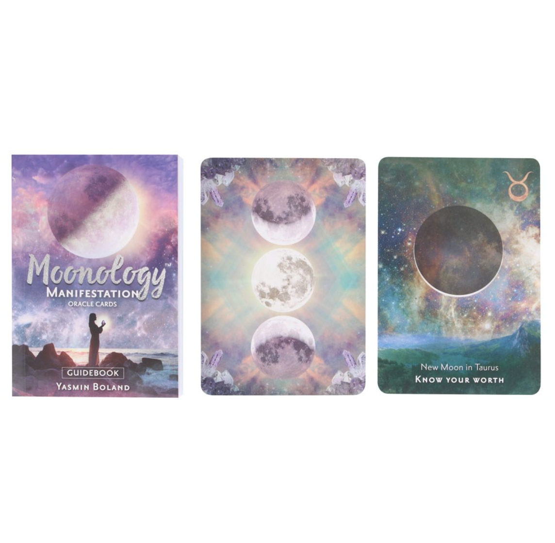 Moonology Manifestation Cards - 48 kort & Guidebok