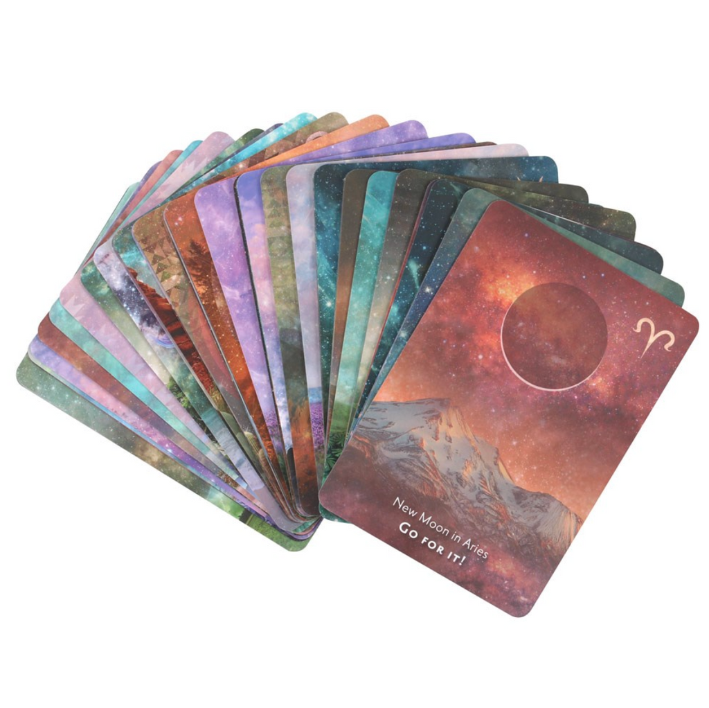 Moonology Manifestation Cards - 48 kort & Guidebok