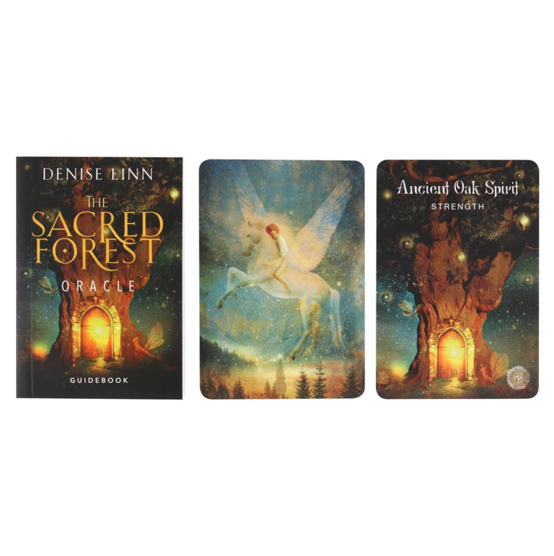 The Sacred Forest Oracle Kort - 52 kort og guidebok - Denise Linn