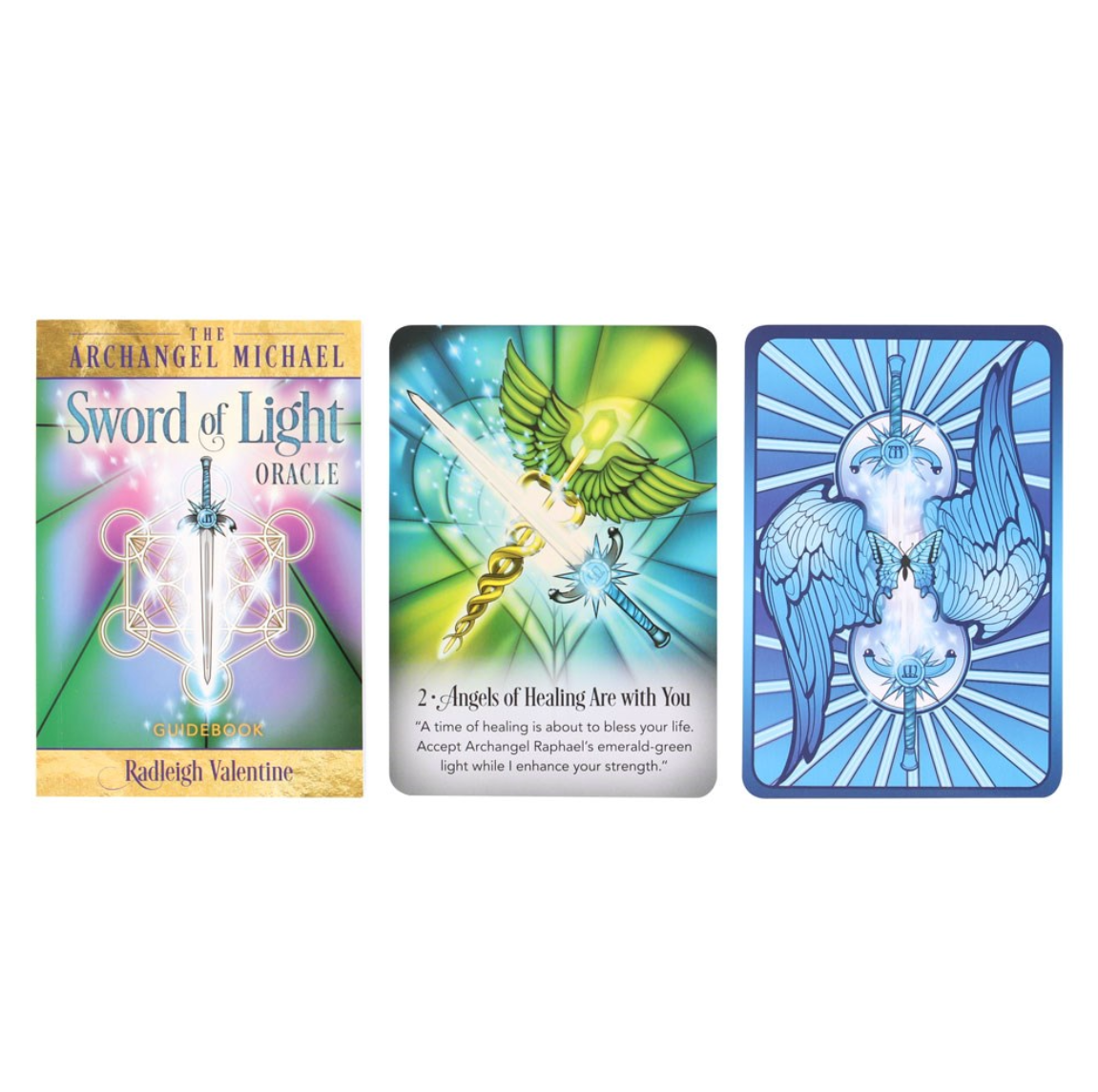 Archangel Michael Sword of Light - 44 kort - Orakelkort av Radleigh Valentine