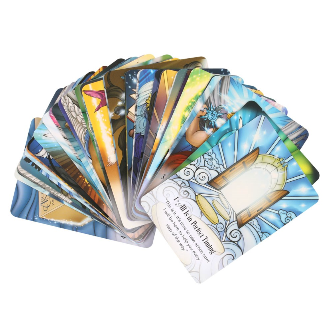 Archangel Michael Sword of Light - 44 kort - Orakelkort av Radleigh Valentine