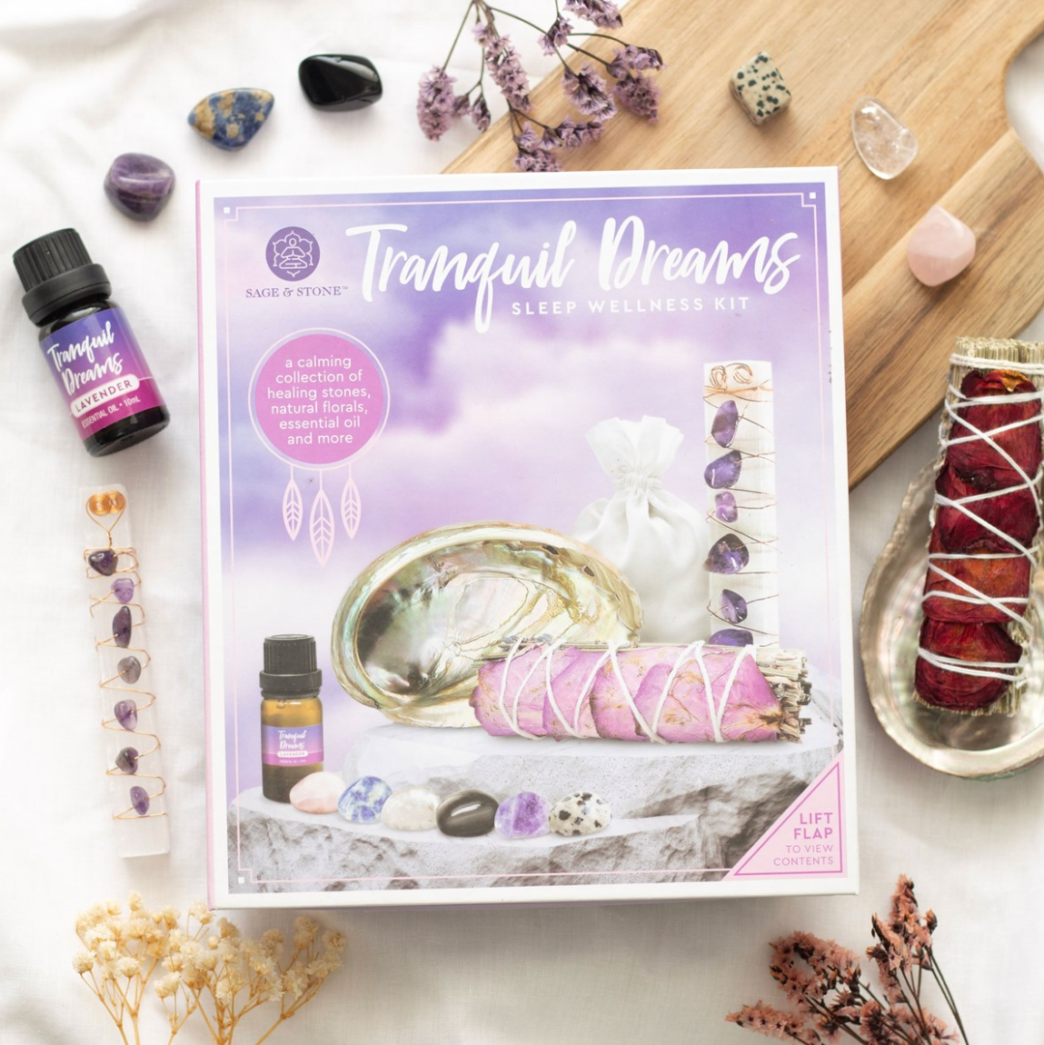 TRANQUIL DREAMS - Kit for bedre søvn og velvære