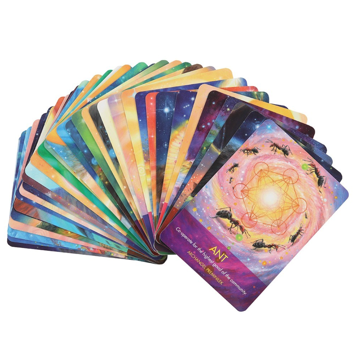 ARCHANGEL ANIMAL ORACLE - 44 kort og guidebok