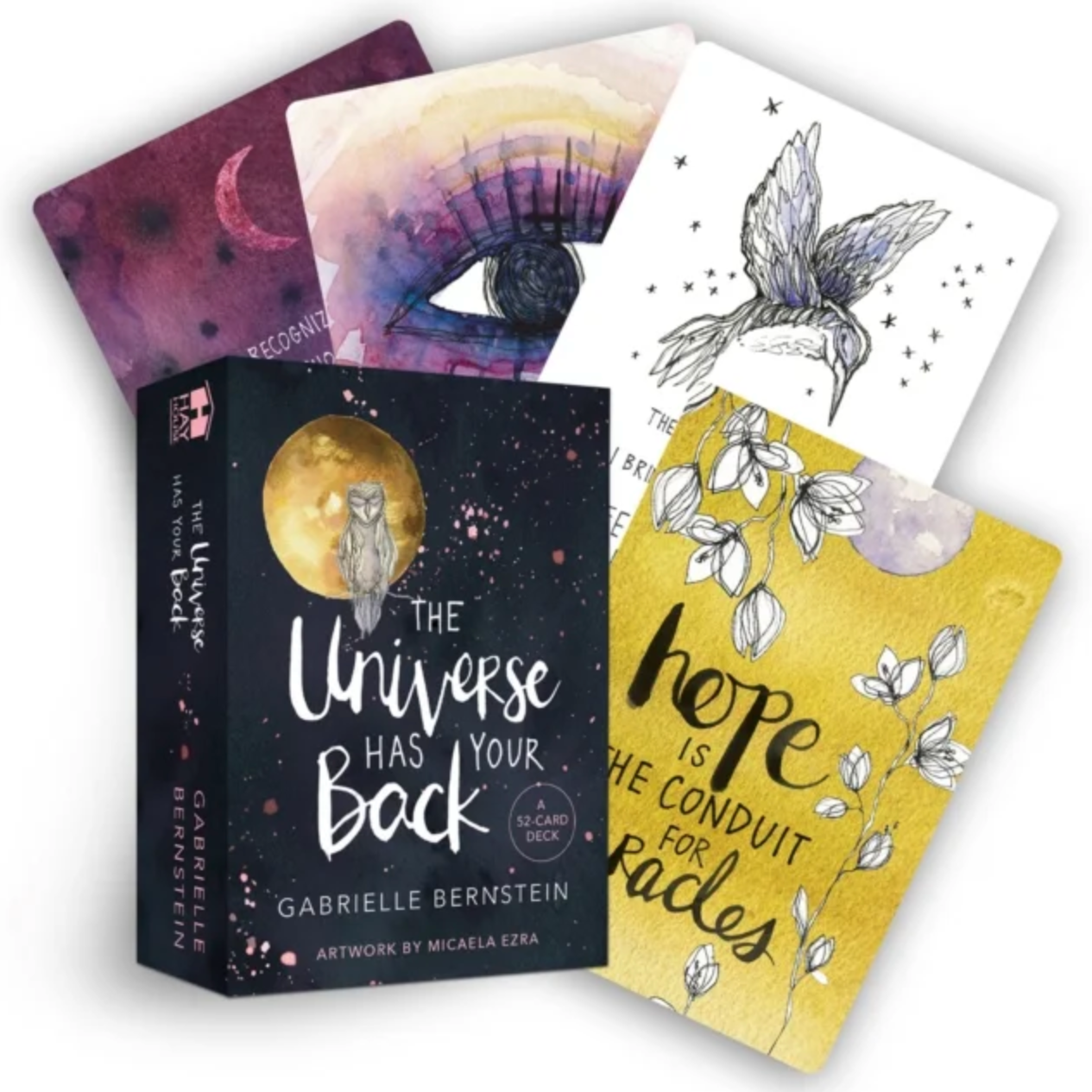 The Universe Has Your Back - 52 kort - Orakelkort av Gabrielle Bernstein