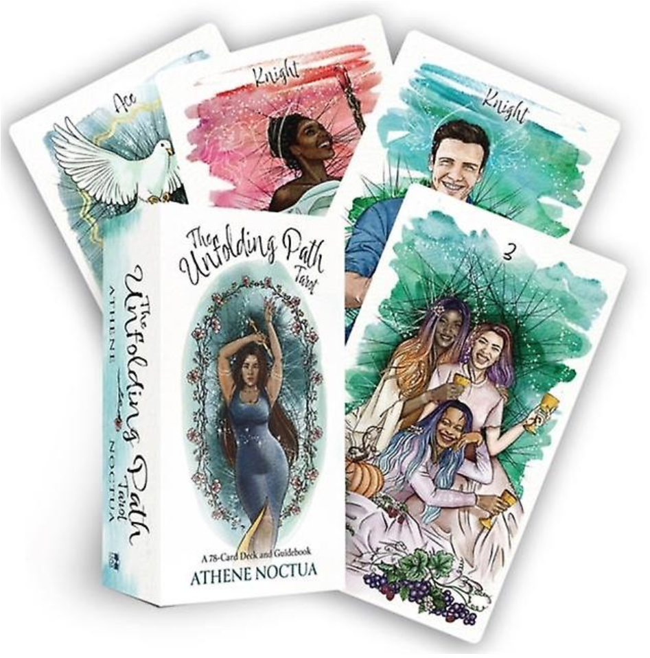 The Unfolding Path Tarot - 78 kort og guidebok - Athene Noctua