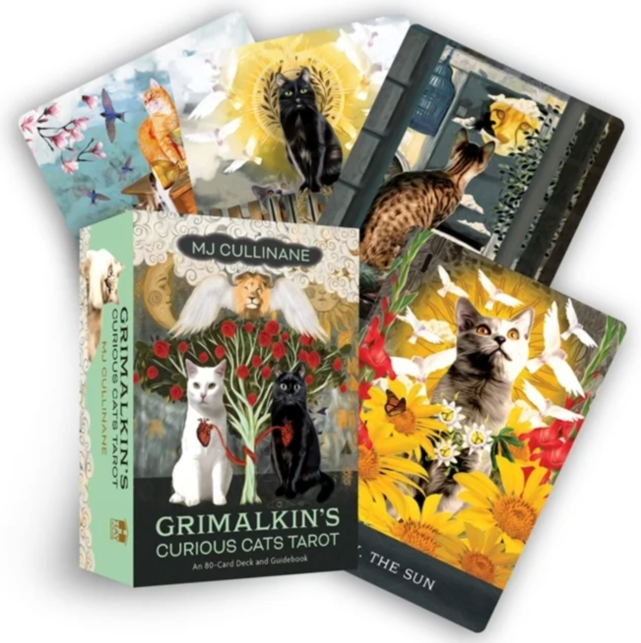 GRIMALKIN'S CURIOUS CATS TAROT - 80 kort og guidebok