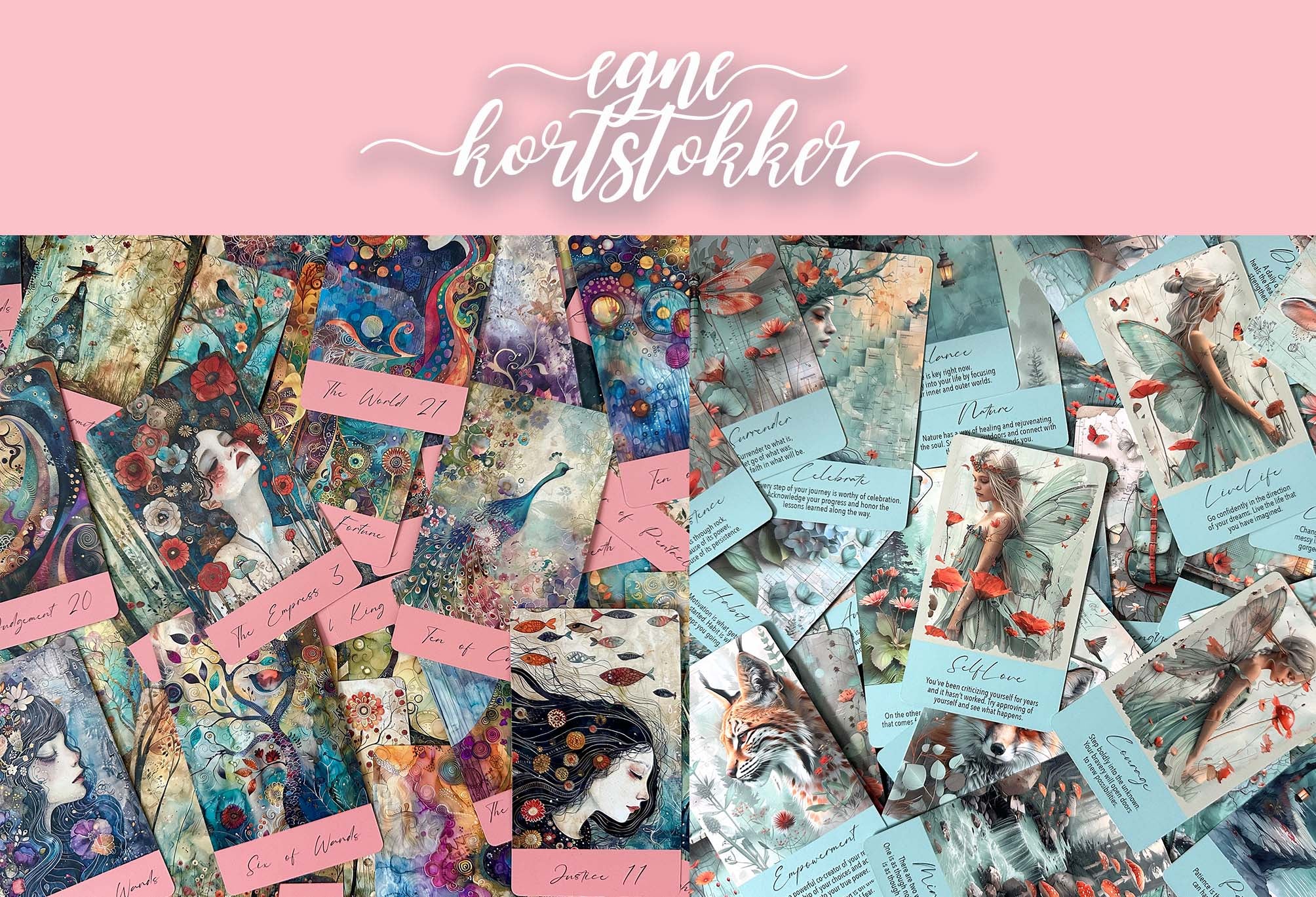 PAKKE-DEAL DIVINE CARDS + GUIDANCE CARD